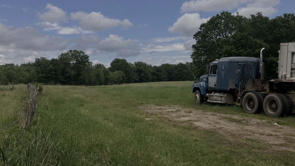 Truck in Field