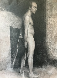 full body drawing standing